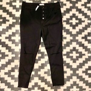 Tall 10” Madewell Roadtripper Jeggings Size 34T